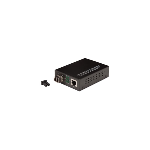 Allen Tel Media Converter 10/100/1000 Mbs LC Multimode 2km GBFMC1000-MM-LC - main
